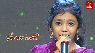 Poosindi Poosindi Punnaga Song | Naga vaishnavi  Performance | Padutha Theeyaga| 5th June 2023|ETV