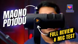 Maono PD100U Dynamic Microphone Review | Von Wayne