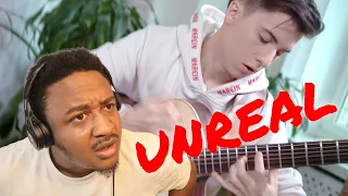 Marcin - "Innuendo" by Queen & "Asturias" on One Guitar (Live Session) Reaction