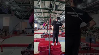 Artistik Cimnastik 2023 Minikler Türkiye Şampiyonası Bar Serisi  #keşfet #keşfetteyiz
