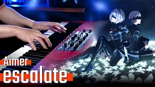 Aimer "escalate" Advanced Piano Cover｜NieR:Automata Ver1.1a Opening