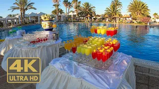 Djerba Golf Resort & Spa 🇹🇳  All-inclusive Restaurants, Cocktails & Room 4K, Tunisia