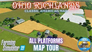 OHIO RICHLANDS - Map Tour - Farming Simulator 22