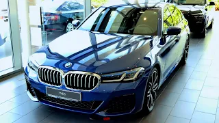 NEW BMW 5 Series 520d M Sport - Exterior and Interior 4K