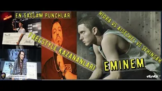 Türkçe Rap - Unutulamayacak Freestyle Kazananları ve Punchları(Hidra,Ezhel,Şehinşah ve Eminem 8Mile)