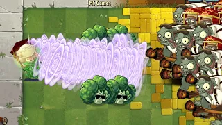 PvZ 2 100 Plants - Every Plants Max Level Vs 100 Porter Gargantuar Zombies - Who is best?