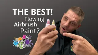 The best flowing airbrush paint on the market?   And they are water based?