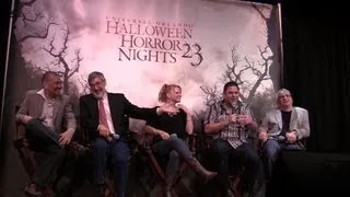 Full Halloween Horror Nights 2013 Q&A with John Landis & Resident Evil producer at Universal Orlando