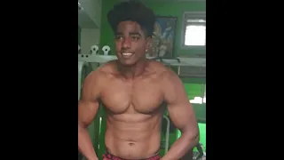 🇮🇳Mr Tamilnadu💪17 year old Mahesh abdomen motivation 💯bodybuilding 👍status TN muscle mass 🏋️🏋️