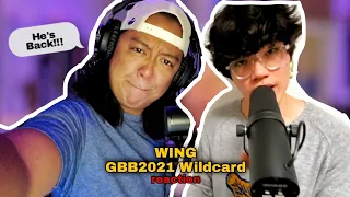 REACTION | WING | GBB 2021: World League Solo Wildcard