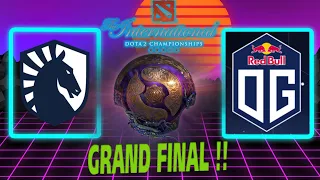 Team Liquid vs OG  | TI 9 GRAND FINAL !!!! | By Neo  HYPE !!!