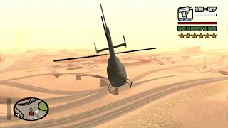 6 Star Wanted Level - Flying across the map in a Maverick (EP/FP/DP/BP) - GTA San Andreas