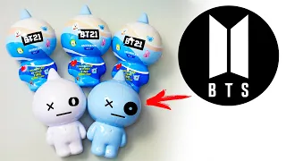 БТС в отпуске! BT21 Суперзвезды 2 выпуск / Лайфхак как собрать всю коллекцию