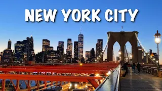 NYC LIVE Brooklyn Heights, DUMBO & Downtown Manhattan via Brooklyn Bridge (March 29, 2022)