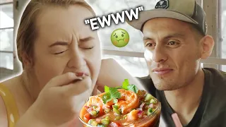 Kadie Tries Mexican Seafood For the First Time | 90 Day Fiancé UK