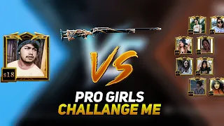 🔥 6 GIRLS PRO PLAYERS CHALLENGED ME 😍 IN NEW MODE 😱 SAMSUNG,A7,A8,J4,J5,J6,J7,J9,J2,J3,J1,XMAX