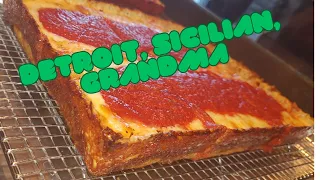 How to make Grandma, Sicilian, and Detroit-Style pizza all with NY/NJ Style Pizza Dough!