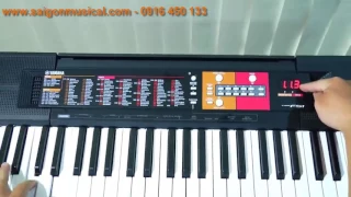 giới thiệu đàn organ yamaha psr-f51