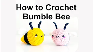 How to Crochet a Small Bee for Beginners