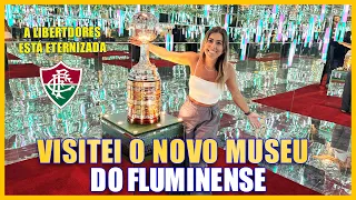 VISITEI O NOVO MUSEU DO FLUMINENSE E A NOVA SALA COM O TROFÉU DA LIBERTADORES 2023