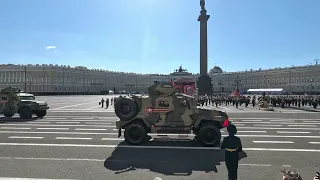 Парад Победы 9 мая 2024 г. в Санкт-Петербурге