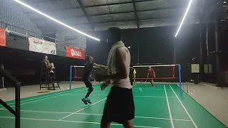 Training at Kuta Badminton Hall 3