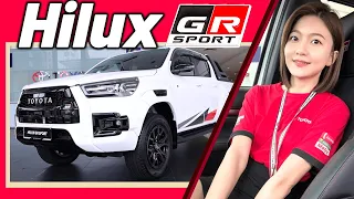 【再升级!】2024 Toyota Hilux GR sport，运动型皮卡，霸气十足！