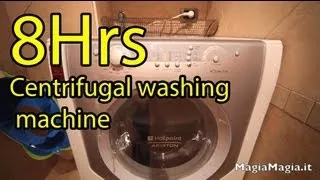 8 hrs Sound of the washing machine spin White Noise