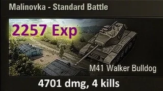 World of tanks M41 BULLDOG - 2257 Exp, WN8 19394