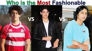 Ibrahim Ali Khan VS Aarav Kumar Bhatia VS Aryan Khan Who is the Most Fashionable & Perfect