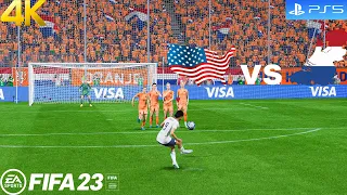 FIFA 23 - USA vs. Netherlands - FIFA Women's World Cup 2023 Group Stage Match | PS5™ Gameplay