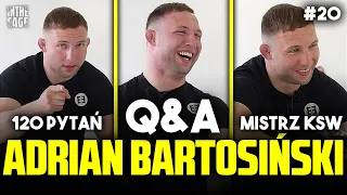 [Q&A] Adrian BARTOSIŃSKI - dwa pasy? | Soldic | Doping | Celibat przed walką | Klepanie Pudziana