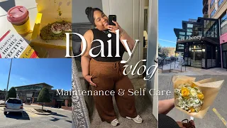 MAINTENANCE VLOG | MILK + HONEY SPA | NEW COFFEE SHOP | MAKING FLOWER ARRANGEMENTS