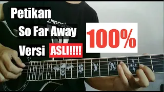 So Far Away-Avenged Sevenfold petikan gitar (Tutorial)