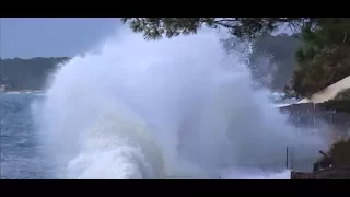 METEO#40 Les vagues à l'assaut du littoral sud du Bassin d'Arcachon