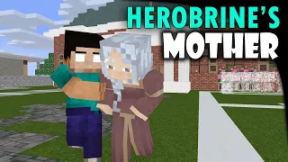 MONSTER SCHOOL : STORY OF HEROBRINE'S  MOTHER - MINECRAFT ANIMATION