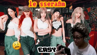 LE SSERAFIM (르세라핌) ‘EASY’ 💃 @ THE GARAGE | REACTION