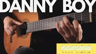 DANNY BOY - Relaxing Fingerstyle + TAB