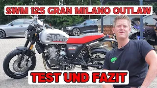 SWM GRAN MILANO OUTLAW 125 Produktvorstellung | Test & Review | Fazit | Topspeed (Euro 5) [DE HD]