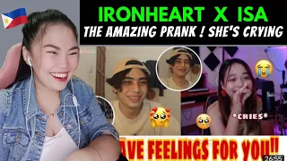 @Ironheartmcu x @isa PRANKING ISA ON OMETV 🤣 | I TOLD HIM THAT I LIKE HIM | OmeTv Studios | REACTION