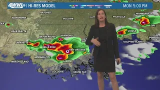 New Orleans Weather: Heat advisory and a few storms on Memorial Day