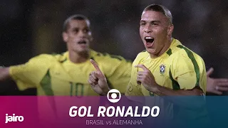 1º Gol de Ronaldo: Brasil vs Alemanha | Final  Copa 2002