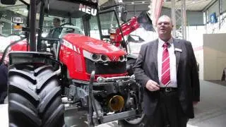 MF 5400 tractor walk-around with Campbell Scott - Day Two, Agritechnica 2011