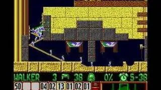 Lemmings - Taxing Level 4 Solution