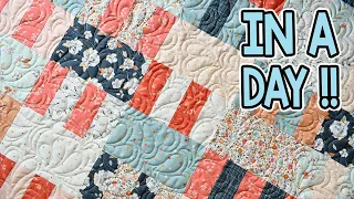 Simpatico | Layer Cake ONLY Pattern | Quick and Easy Quilt Pattern!