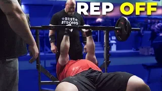 BENCH PRESS REP COMPETITION WITH EDDIE HALL, ROBERT OBERST & NICK BEST