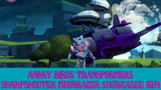 🦝Angry Birds Transformers Sharpshooter Moonracer showcased run 🌙🏎 | (Prime Pass exclusive)🦝