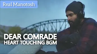 Dear Comrade BGM - Heart Touching BGM l Vijay devarakonda | Real Manotosh