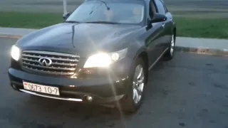 Поездка на Infiniti FX35 2006