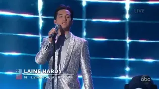 Laine Hardy Sings “Something Bout The Way You Look Tonight”